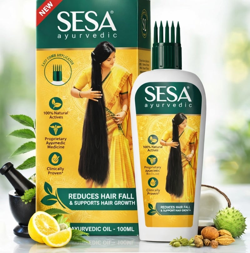 سيسا زيت سيسا الأيورفيدي للشعر 100 مل - Image 1